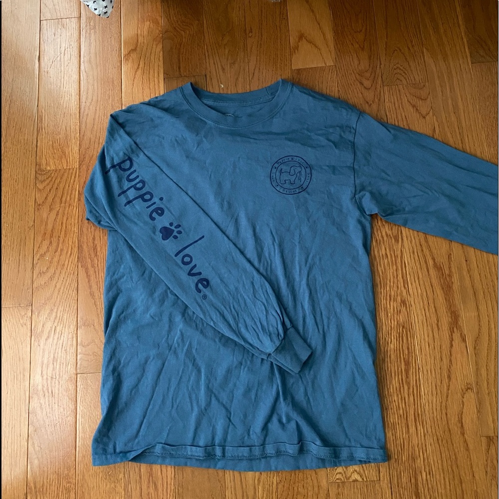 Puppie love maryland blue shirt